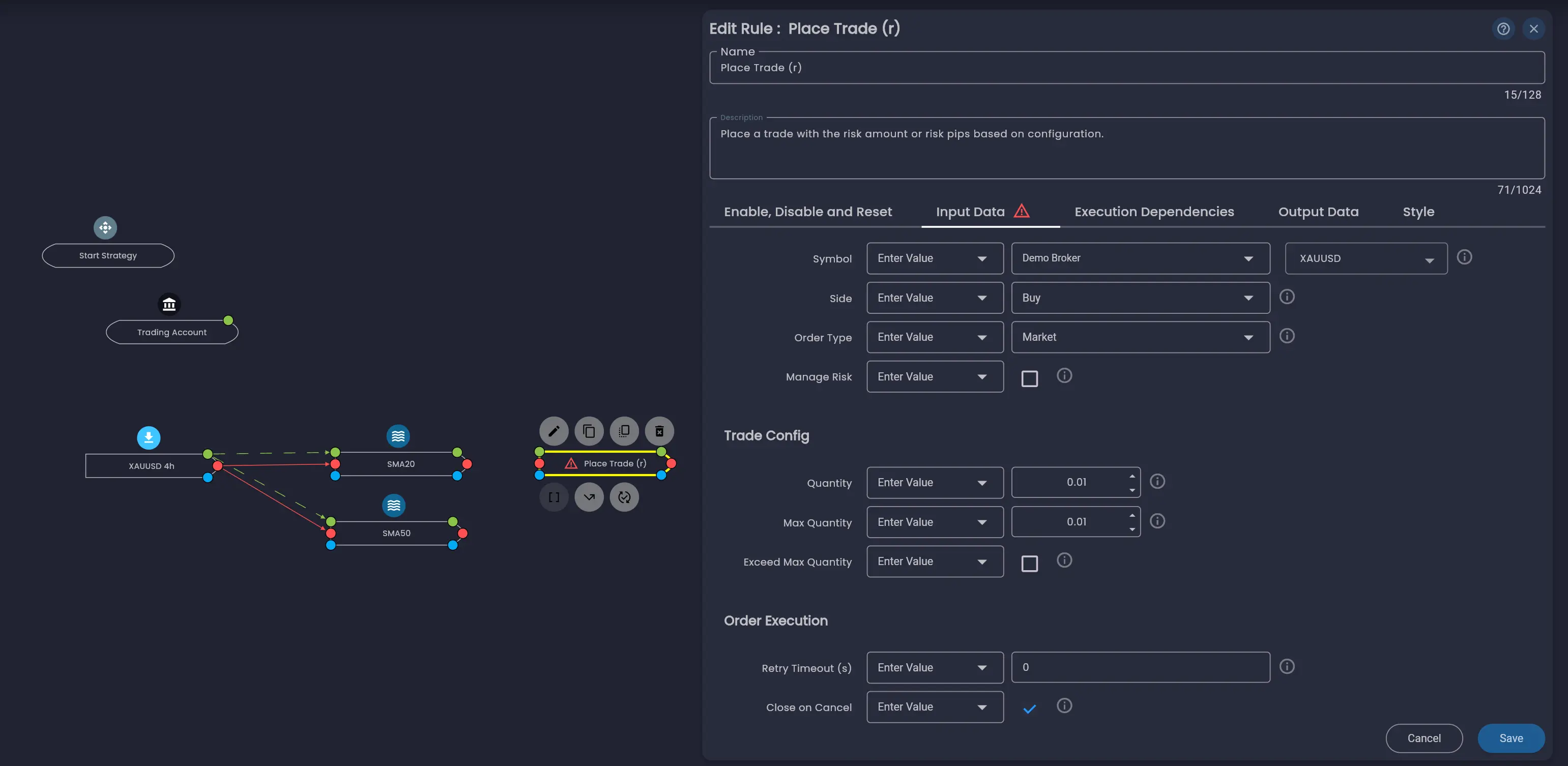 Price Data Rule Configuration