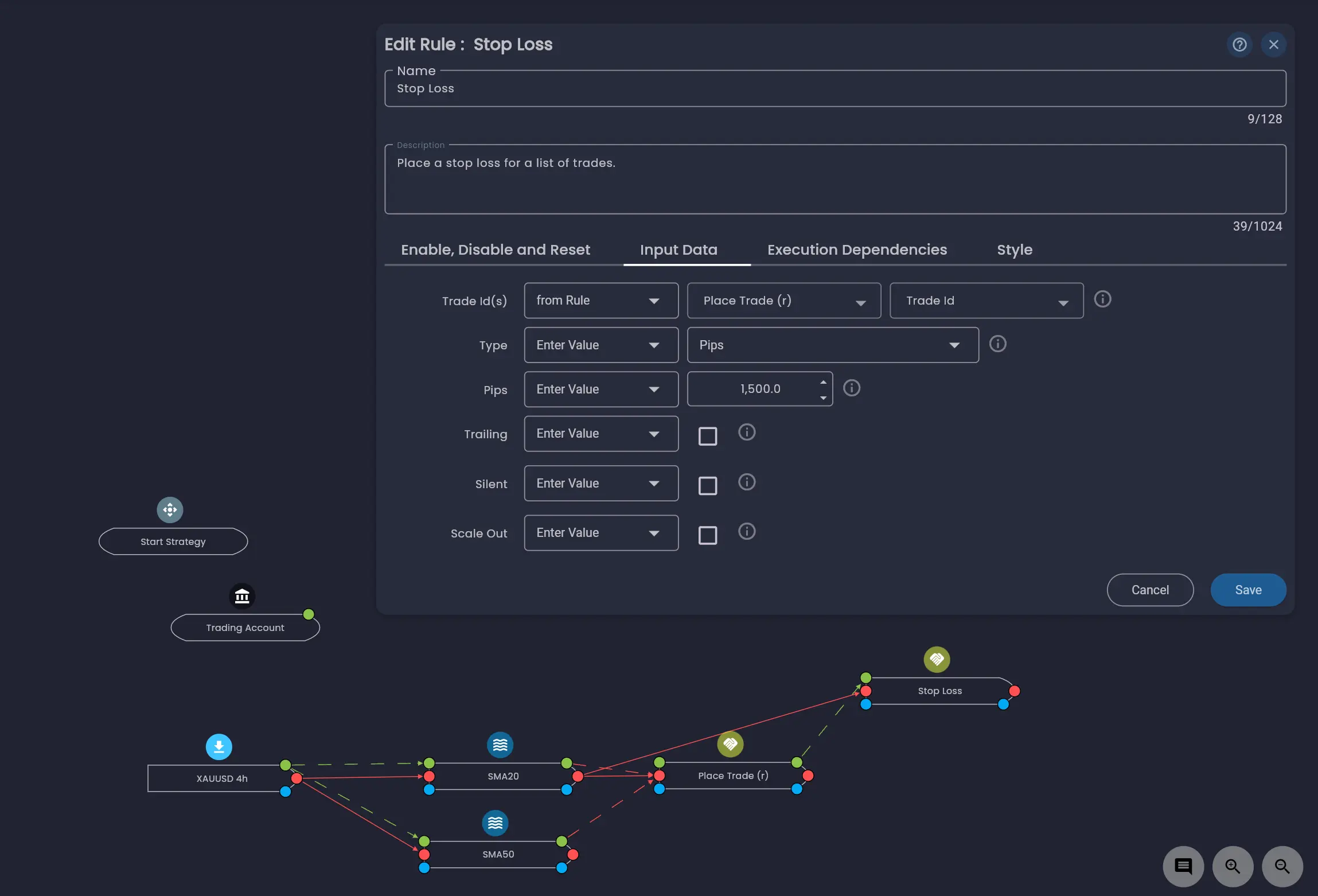 Enable Disable Reset